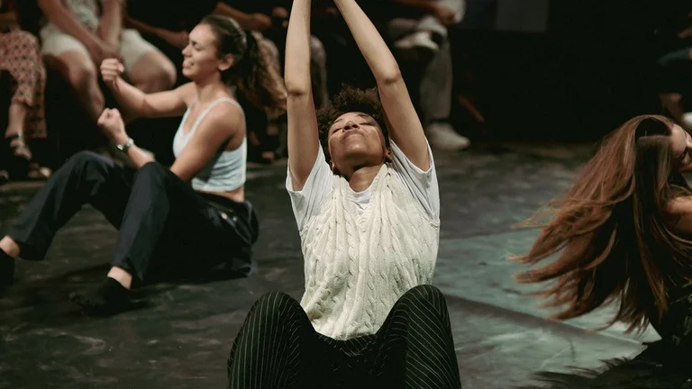 Dancers from Kaleidoskop performing.